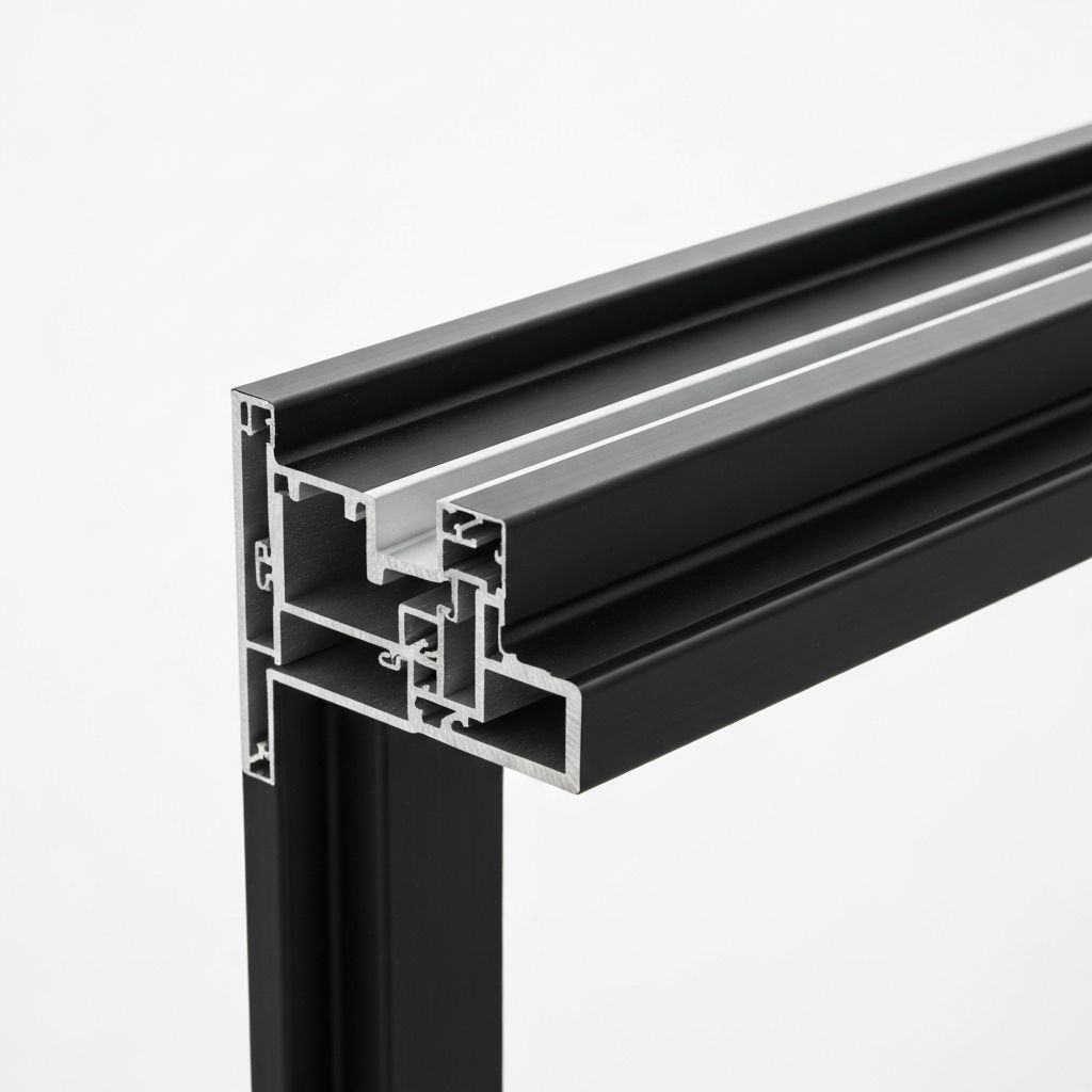 Ventana de aluminio premium